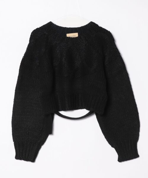 新品未使用 カレンソロジー♡ケーブルベルテッドプルオーバー セール】Curensology(カレンソロジー)/ケーブルベルテッドプルオーバー