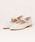 ABC-MART�i�G�[�r�[�V�[�}�[�g�j�́uJOLI ENCORE �W�����[�A���R�[�� STUDDED PUMPS �X�^�b�Y�p���v�X JE-1018A IVORY�i�p���v�X�j�v�b�z���C�g
