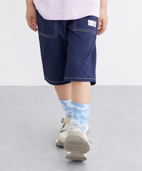 QUNTSTYLE（キュントスタイル）の「６分丈ツイルパンツ（その他パンツ・キッズ・ブルー/ネイビー系/ブラック/カーキ/グリーン/ベージュ/チャコール/ロイヤルブルー・100/120/130/140/170/110/150/160）」の8枚目の写真