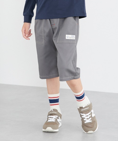 QUNTSTYLE（キュントスタイル）の「６分丈ツイルパンツ（その他パンツ・キッズ・ブルー/ネイビー系/ブラック/カーキ/グリーン/ベージュ/チャコール/ロイヤルブルー・100/120/130/140/170/110/150/160）」の19枚目の写真