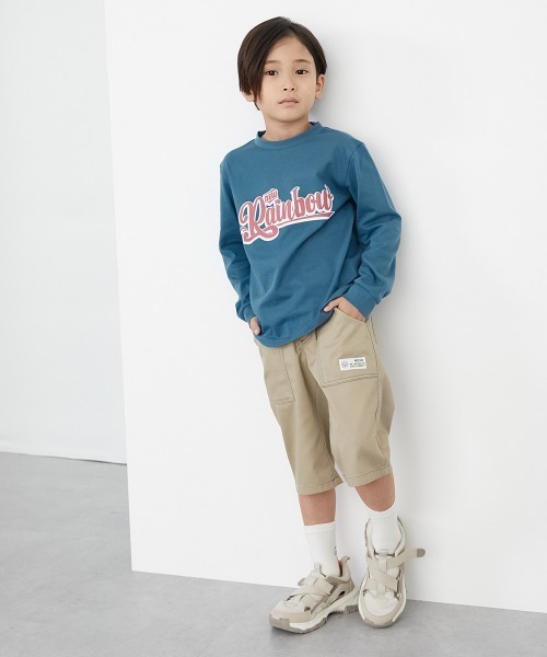 QUNTSTYLE（キュントスタイル）の「６分丈ツイルパンツ（その他パンツ・キッズ・ブルー/ネイビー系/ブラック/カーキ/グリーン/ベージュ/チャコール/ロイヤルブルー・100/120/130/140/170/110/150/160）」の22枚目の写真