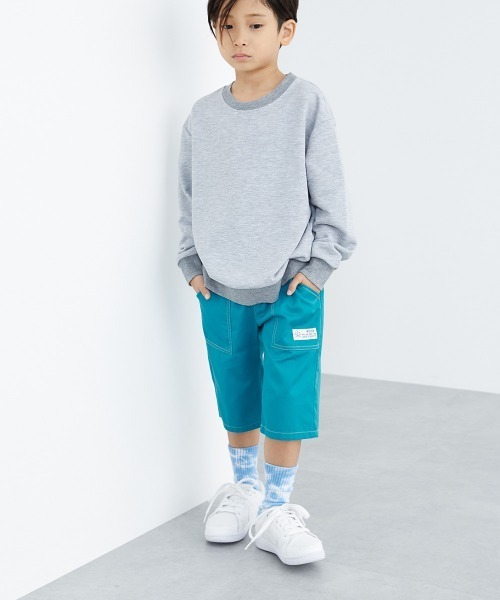 QUNTSTYLE（キュントスタイル）の「６分丈ツイルパンツ（その他パンツ・キッズ・ブルー/ネイビー系/ブラック/カーキ/グリーン/ベージュ/チャコール/ロイヤルブルー・100/120/130/140/170/110/150/160）」の10枚目の写真