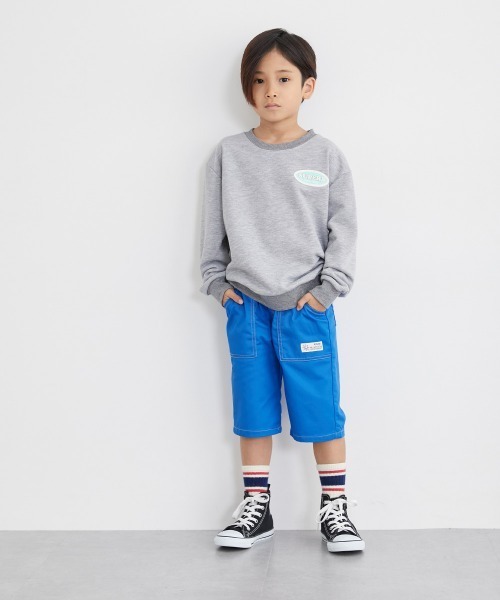 QUNTSTYLE（キュントスタイル）の「６分丈ツイルパンツ（その他パンツ・キッズ・ブルー/ネイビー系/ブラック/カーキ/グリーン/ベージュ/チャコール/ロイヤルブルー・100/120/130/140/170/110/150/160）」の12枚目の写真