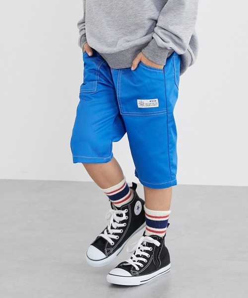 QUNTSTYLE（キュントスタイル）の「６分丈ツイルパンツ（その他パンツ・キッズ・ブルー/ネイビー系/ブラック/カーキ/グリーン/ベージュ/チャコール/ロイヤルブルー・100/120/130/140/170/110/150/160）」の13枚目の写真