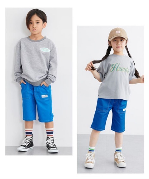 QUNTSTYLE(キュントスタイル)の「6分丈ツイルパンツ(その他パンツ・キッズ・ブルー/ネイビー系/ブラック/カーキ/グリーン/ベージュ/チャコール/ロイヤルブルー・100/120/130/140/170/110/150/160)」の20枚目の写真