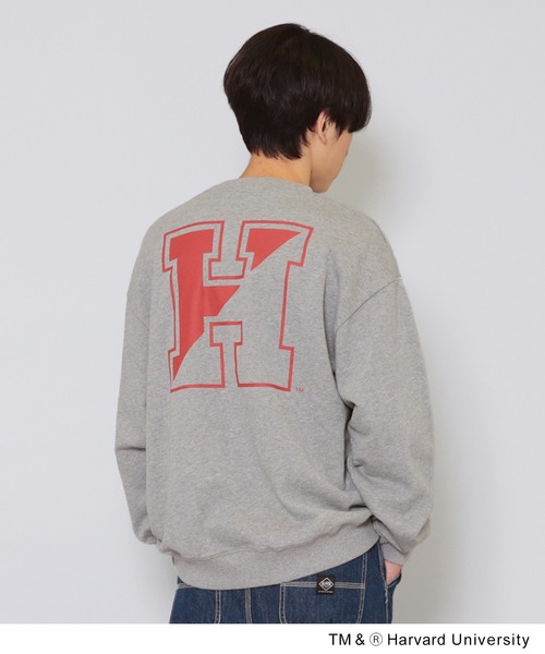 ヴィンテージスウェット　ハーバード大　バッグプリントあり ヴィンテージスウェットハーバード大バッグプリントあり
