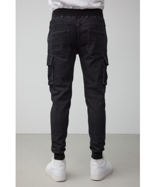 AZUL by moussy(アズールバイマウジー)の「AZUL DENIM カーゴジョガー(デニムパンツ・メンズ・ライトブルー/ブラック/ブルー・SMALL/MEDIUM/LARGE)」の9枚目の写真