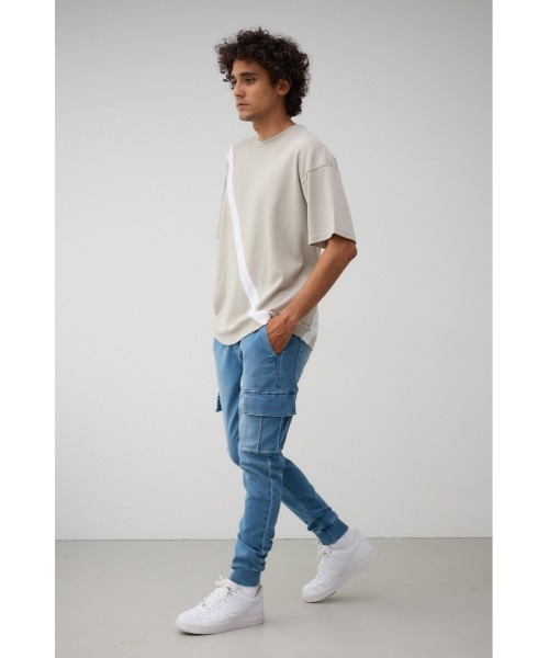 AZUL by moussy(アズールバイマウジー)の「AZUL DENIM カーゴジョガー(デニムパンツ・メンズ・ライトブルー/ブラック/ブルー・SMALL/MEDIUM/LARGE)」の18枚目の写真