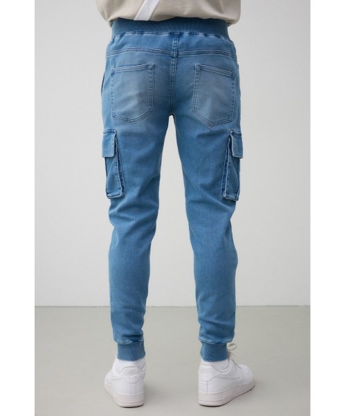 AZUL by moussy(アズールバイマウジー)の「AZUL DENIM カーゴジョガー(デニムパンツ・メンズ・ライトブルー/ブラック/ブルー・SMALL/MEDIUM/LARGE)」の21枚目の写真