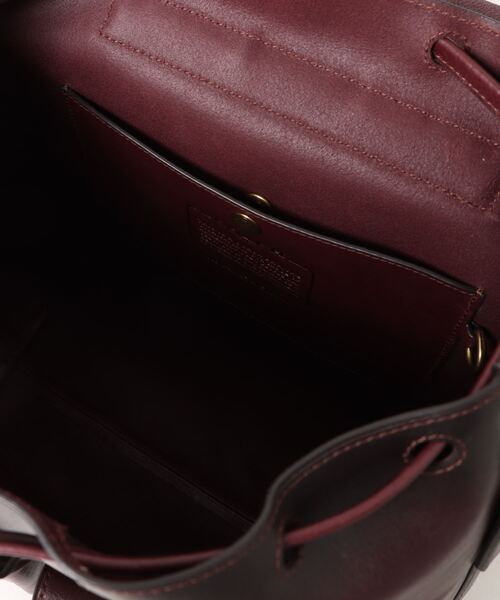 COACH(コーチ)の「クロスビー バックパック 28(バックパック/リュック・レディース・レッド系その他・ONE)」の11枚目の写真