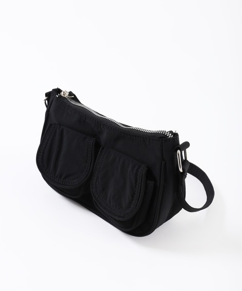 WC（ダブル シー）の「コンパクトポケットバッグ（ショルダーバッグ・レディース・ブラック/レッド・FREE）」の13枚目の写真