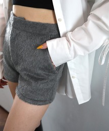 Mili affinity（ミリアフィニティー）の「シャギーハイウエストショートパンツ（その他パンツ）」