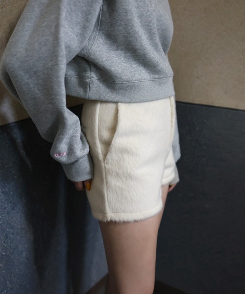 シャギーハイウエストショートパンツ（その他パンツ）｜Mili