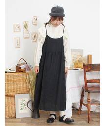 Samansa Mos2 | 【Slow linen】柄アソートキャミワンピース(ワンピース)