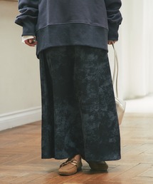 un dix cors | 《WEB限定》ボカシ柄サテンスカート(スカート)