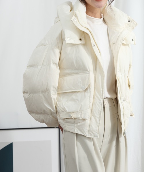 aimoha（アイモハ）の「【Aimoha】大きなポケットのダウンジャケット