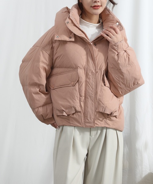 aimoha（アイモハ）の「【Aimoha】大きなポケットのダウンジャケット