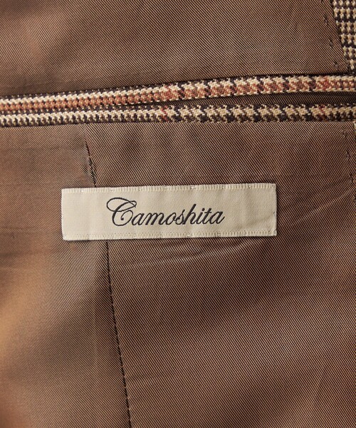 Camoshita（カモシタ）の「＜Camoshita＞ チェック シングル 2ボタン ジャケット（テーラードジャケット・メンズ・ブラウン・48/46/44/50）」の7枚目の写真