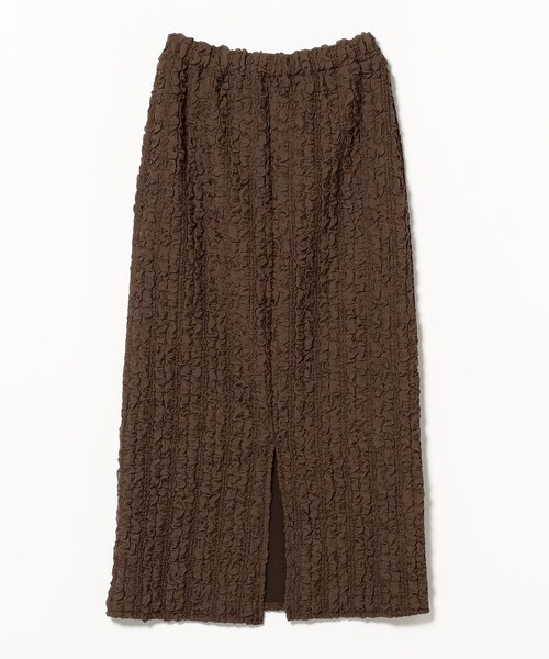 B:MING by BEAMS（ビーミングバイビームス）の「フクレ ストレート スカート（S～M）（スカート・レディース・ブラック/ブラウン・MEDIUM/SMALL）」の17枚目の写真