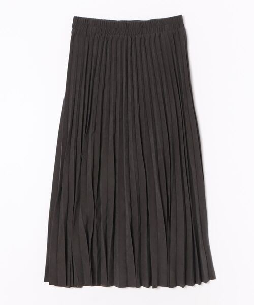 ketty cherie（ケティシェリー）の「ピーチアコーディオンプリーツスカート（スカート・レディース・ベージュ/チャコールグレー・M）」の3枚目の写真