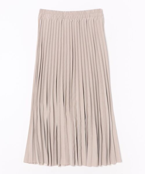 ketty cherie（ケティシェリー）の「ピーチアコーディオンプリーツスカート（スカート・レディース・ベージュ/チャコールグレー・M）」の13枚目の写真