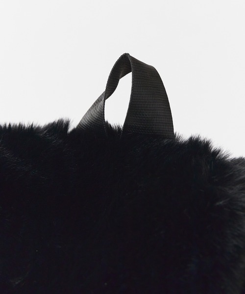Chick(チック)の「Animal Pattern Fake Fur Backpack / フェイクファー バックパック(バックパック/リュック・レディース・アイボリー/ブラック/アニマル・FREE)」の12枚目の写真