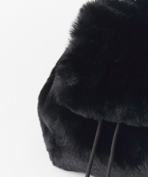 Chick(チック)の「Animal Pattern Fake Fur Backpack / フェイクファー バックパック(バックパック/リュック・レディース・アイボリー/ブラック/アニマル・FREE)」の14枚目の写真