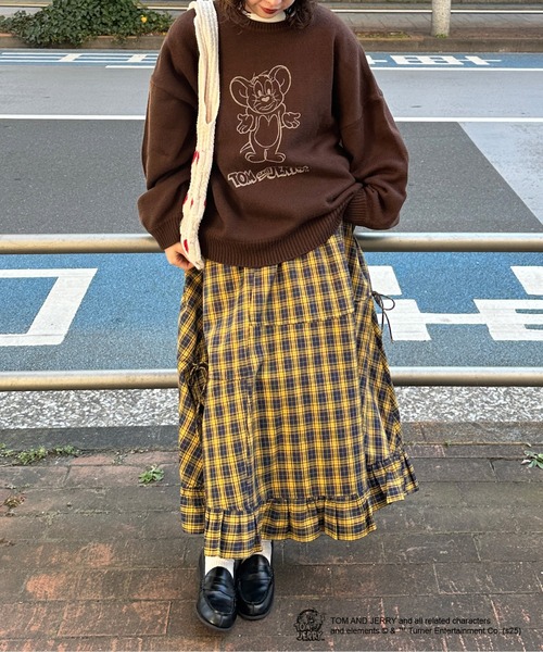 gorikogorio様売約済み　used レアカラー フレディ セーター セール】カレッジロゴニットプルオーバー（ニット/セーター）｜fredy