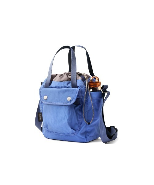entre square(アントレスクエアー)の「Bellroy/ハンドバック/ショルダーバッグ Cinch Bucket Bag デニムブルー(廃盤カラー)(ショルダーバッグ・メンズ・ブルー・ONE SIZE)」の1枚目の写真