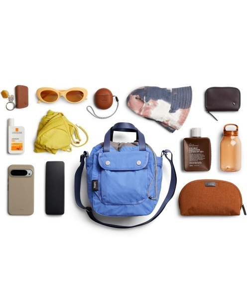 entre square(アントレスクエアー)の「Bellroy/ハンドバック/ショルダーバッグ Cinch Bucket Bag デニムブルー(廃盤カラー)(ショルダーバッグ・メンズ・ブルー・ONE SIZE)」の10枚目の写真
