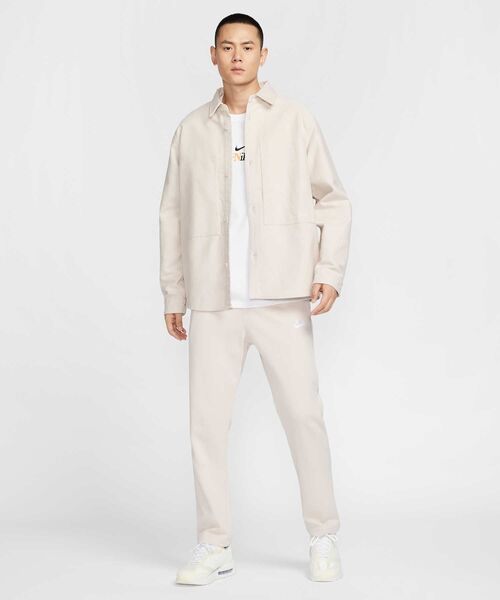 セール】ナイキ ライフ メンズ ロングスリーブ シャモア フィールド