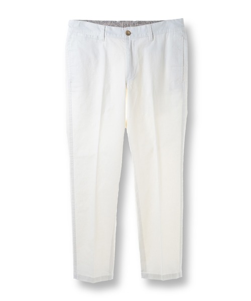 MEN'S BIGI（メンズビギ）の「ストレッチツイルテーパードパンツ（その他パンツ・メンズ・グリーン/ベージュ/ホワイト/ブラック・04/03/02/01）」の2枚目の写真