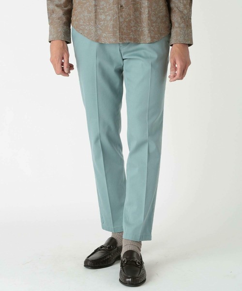 MEN'S BIGI（メンズビギ）の「ストレッチツイルテーパードパンツ（その他パンツ・メンズ・グリーン/ベージュ/ホワイト/ブラック・04/03/02/01）」の9枚目の写真