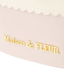 新品♡Maison de FLEUR ケーキ型　バッグ　パール ケーキ型パールハンドルバッグ/Maison de FLEUR（メゾン ド