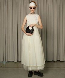 PRANK PROJECT | チュールレイヤードパネルドレス / Tulle layered panel dress(ドレス)