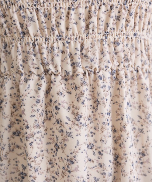 OLIVE des OLIVE(オリーブデオリーブ)の「肩リボンフリルワンピース(ワンピース・レディース・アイボリー/ブラック/オフホワイト・FREE)」の10枚目の写真