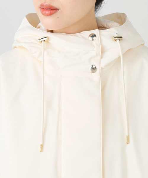 IENA(イエナ)の「MACKINTOSH/マッキントッシュ RAINTECSKYEPARKA THINDOWN SH L242HI1047EXDB(ナイロンジャケット・レディース・ブラック/アイボリー・4/6)」の7枚目の写真
