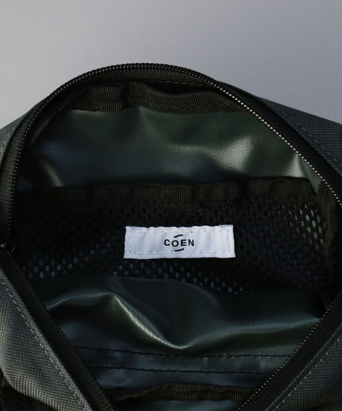 coen(コーエン)の「【C.Mt】MINI SHOULDER BAG(ショルダーバッグ・メンズ・ブラック/ダークグレー・FREE)」の8枚目の写真