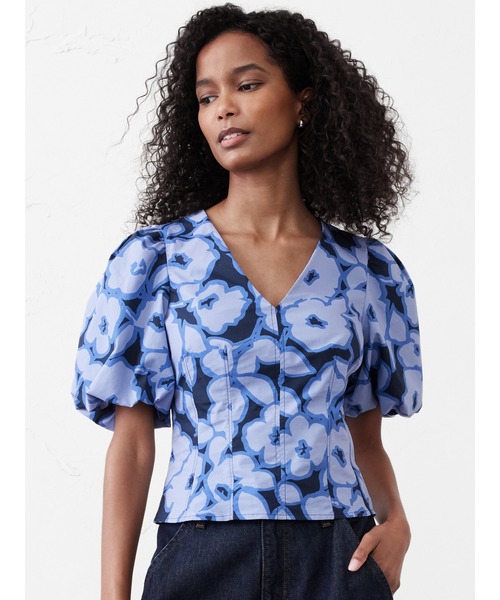 セール】BANANA REPUBLIC FACTORY STORE 半袖バブルスリーブ シーム