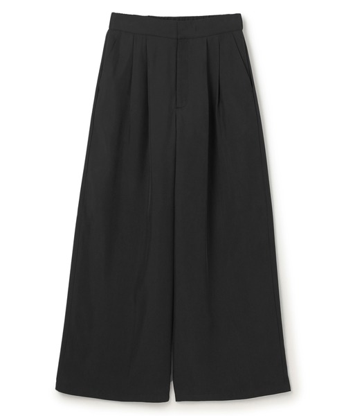 uncrave(アンクレイヴ)の「フィブリルシャンブレー ワイドパンツ(その他パンツ・レディース・グレー系/ベージュ系/ダークブラウン系/ブラック系/ネイビー系・2/0/1)」の1枚目の写真