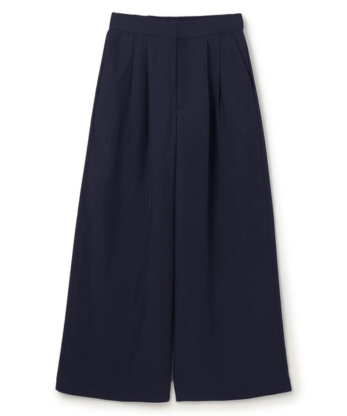 uncrave(アンクレイヴ)の「フィブリルシャンブレー ワイドパンツ(その他パンツ・レディース・グレー系/ベージュ系/ダークブラウン系/ブラック系/ネイビー系・2/0/1)」の5枚目の写真