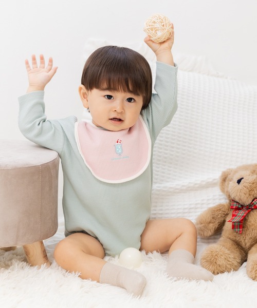 chil2(チルツー)の「刺繍入り ワッフルスタイ(スタイ/よだれかけ・キッズ・D/E/C/B/A/F・FREE)」の15枚目の写真