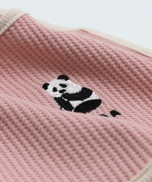 chil2(チルツー)の「刺繍入り ワッフルスタイ(スタイ/よだれかけ・キッズ・D/E/C/B/A/F・FREE)」の22枚目の写真