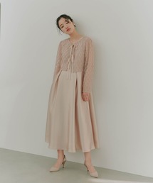 kaene（カエン）の「ボレロセットフレアドレス【WEB限定】結婚式