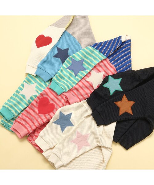 BREEZE（ブリーズ）の「【リンク/ジュニア対応】エルボーパッチロンT（Tシャツ/カットソー・キッズ・グリーン/ピンク/その他11/オフホワイト/その他12/ブラック・80/90/100/110/120/130/140）」の15枚目の写真
