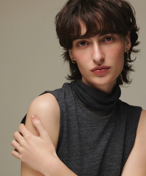 CENE（セネ）の「【CENE】セネ/ループピアス(small)（ピアス（両耳用）・レディース・シルバー/ゴールド・FREE）」の5枚目の写真