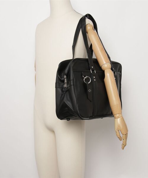 CONVERSE(コンバース)の「【CONVERSE/コンバース】CV SCHOOL FAKE LEATHER BAG /ボストンバッグ(ボストンバッグ・メンズ・ブラウン/ブラック・FREE)」の22枚目の写真