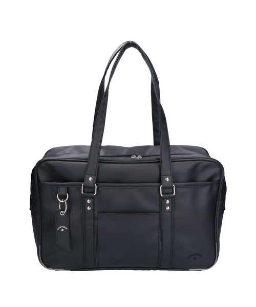 CONVERSE(コンバース)の「【CONVERSE/コンバース】CV SCHOOL FAKE LEATHER BAG /ボストンバッグ(ボストンバッグ・メンズ・ブラウン/ブラック・FREE)」の2枚目の写真