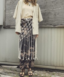 ROSE BUD | MACRAME SKIRT(スカート)