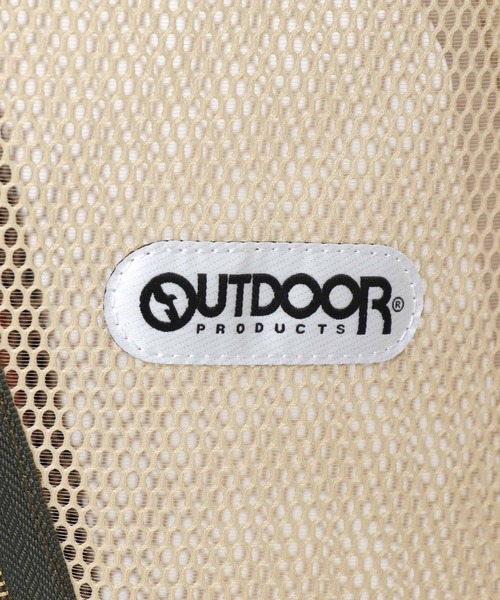 OUTDOOR PRODUCTS(アウトドアプロダクツ)の「【RISLEY×OUTDOOR PRODUCTS】トライアングルフリルメッシュBAG(トートバッグ・レディース・ベージュ系その他/イエロー×グレー/ブラック×カーキ・FREE)」の21枚目の写真